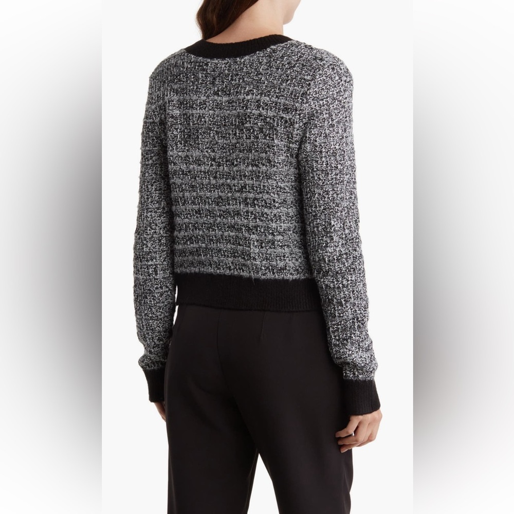 Laundry by Shelli Segal Bouclé Cardigan - Picture 2 of 4